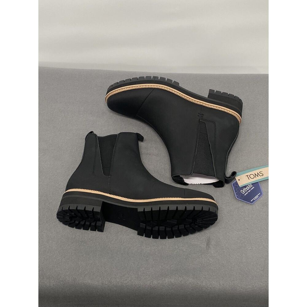 TOMS Women's Black Chelsea Boots